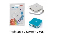 HUB USB 2.0 SSK shu035 - 4PORT